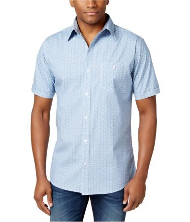 Weatherproof Mens Diamonds In The Rough Button Up Shirt - XL