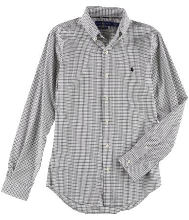 Ralph Lauren Mens Checked Button Up Shirt - M