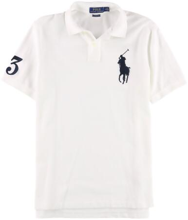 Ralph Lauren Mens Big Three Rugby Polo Shirt - M