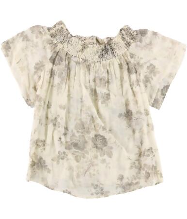 Ralph Lauren Womens Floral Knit Blouse - M