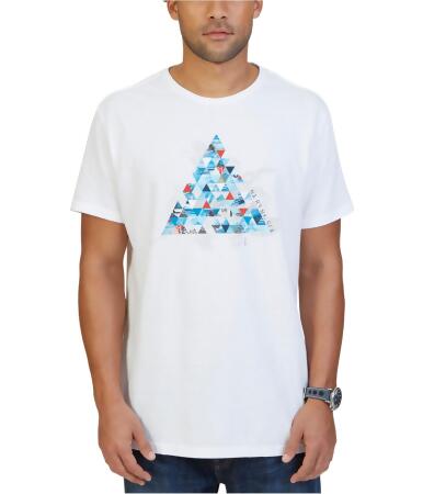 Nautica Mens Triangle Pyramid Graphic T-Shirt - XL
