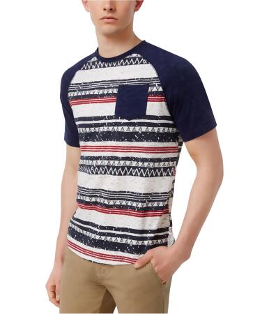 Univibe Mens Brobama Geometric Basic T-Shirt - M