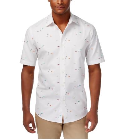 Club Room Mens Surf Button Up Shirt - XL