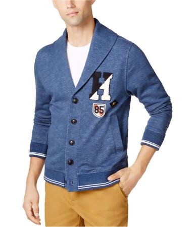 Tommy Hilfiger Mens Patch Cardigan Sweater - M