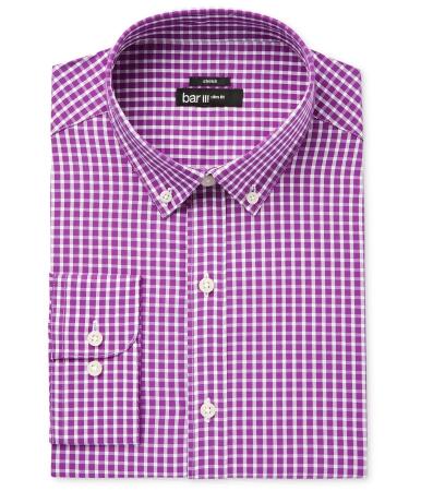 Bar Iii Mens Easy Care Button Up Dress Shirt - 16 1/2