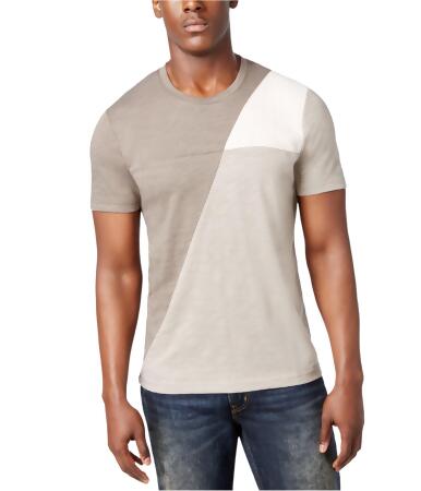 I-n-c Mens Colorblocked Basic T-Shirt - M