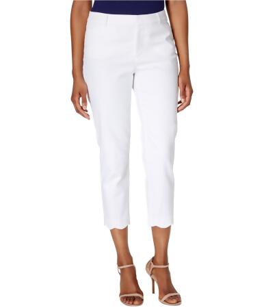 Charter Club Womens Textured Capri Casual Cropped Pants - 8