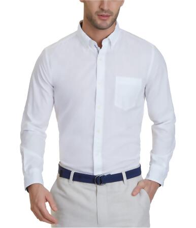 Nautica Mens Long Sleeve Button Up Shirt - 2XL