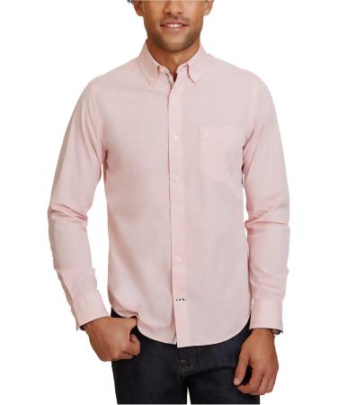 Nautica Mens Long Sleeve Button Up Shirt - XL