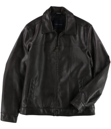 Tommy Hilfiger Mens Shirt Collar Motorcycle Jacket - M