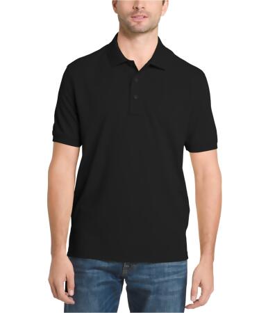 G.h. Bass Co. Mens Pique Performance Rugby Polo Shirt - L
