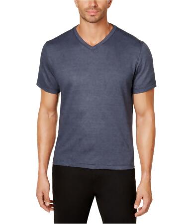 Tasso Elba Mens Reverse Jacquard Basic T-Shirt - 2XL