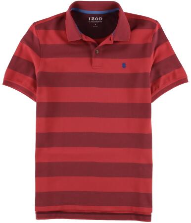 Izod Mens The Advantage Stripe Rugby Polo Shirt - S