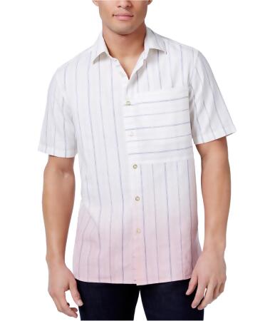 Sean John Mens Dip Dye Button Up Shirt - XL