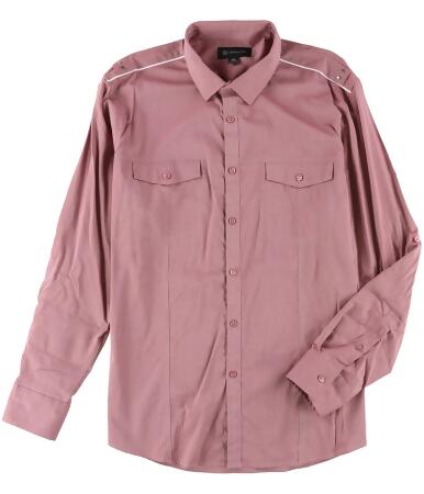 I-n-c Mens Chambray Button Up Shirt - XL