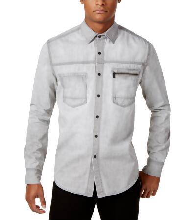 Sean John Mens Minus Button Up Shirt - 5XLT