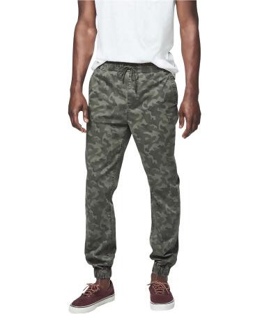 Aeropostale Mens Camo Casual Jogger Pants - S