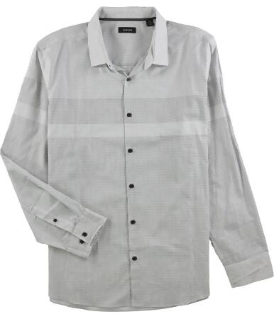 Alfani Mens Colorblocked Button Up Shirt - 2XL
