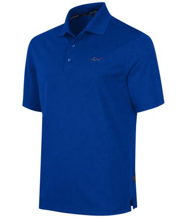 Greg Norman Mens Five Iron Performance Rugby Polo Shirt - M