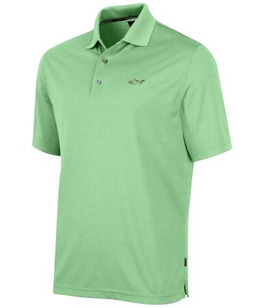 Greg Norman Mens Five Iron Performance Rugby Polo Shirt - S