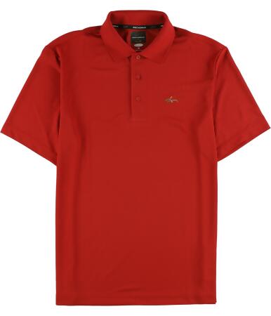Greg Norman Mens Five Iron Performance Rugby Polo Shirt - M