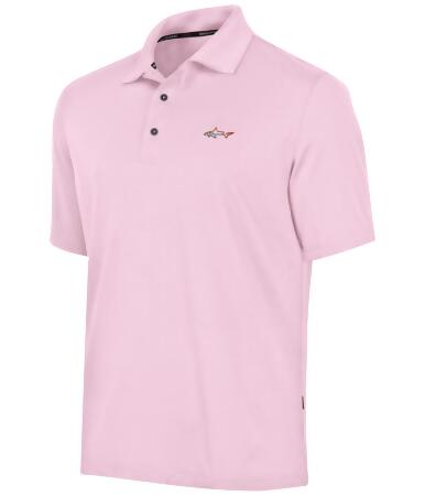 Greg Norman Mens Five Iron Performance Rugby Polo Shirt - L