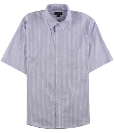 Club Room Mens Wrinkle-Resistant Button Up Dress Shirt - 15 1/2