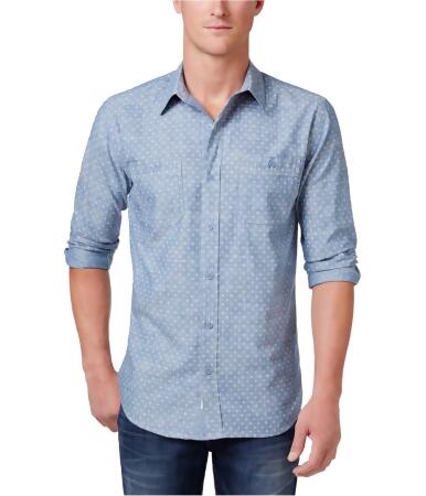 Weatherproof Mens Looks Like It's Snowing Button Up Shirt - M