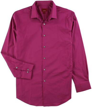 Alfani Mens Stretch Button Up Dress Shirt - 17-17 1/2