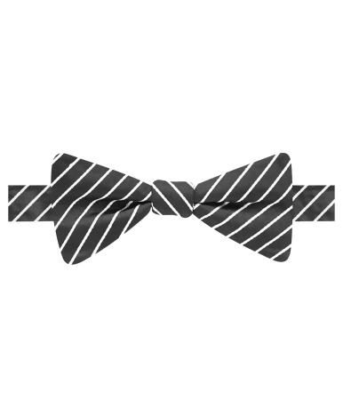 Countess Mara Mens Stripe Bow Tie - One Size