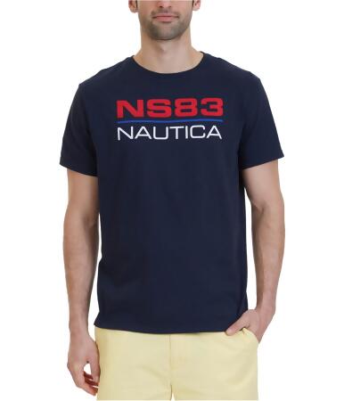 Nautica Mens Ns83 Graphic T-Shirt - L