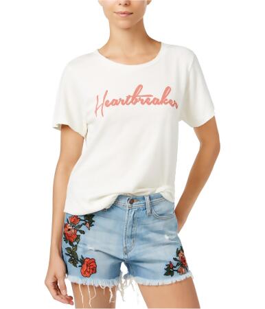 Junk Food Womens Heartbreaker Graphic T-Shirt - XS