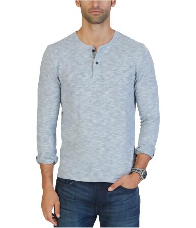 Nautica Mens Slim Fit Long Sleeve Henley Shirt - XL