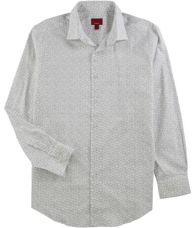 Alfani Mens Triangle Dot Button Up Dress Shirt - 15 1/2