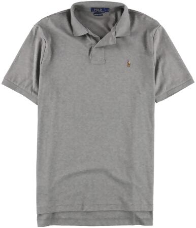 Ralph Lauren Mens Custom Pima Rugby Polo Shirt - M