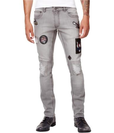I-n-c Mens Patch Slim Fit Jeans - 33