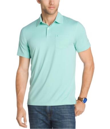 Izod Mens Stretch Rugby Polo Shirt - S