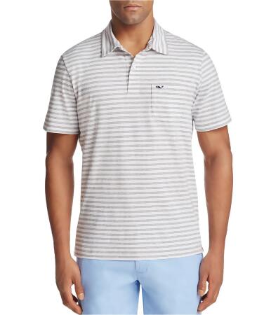 Vineyard Vines Mens Stripe Rugby Polo Shirt - L