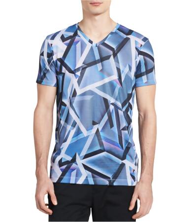 Calvin Klein Mens Prism Basic T-Shirt - XL