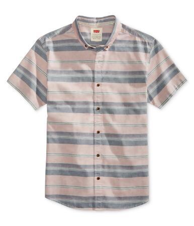 Levi's Mens Stripe Button Up Shirt - XL