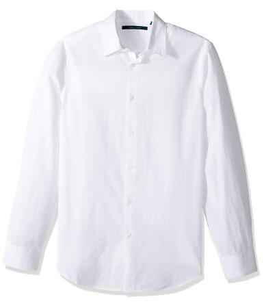 Perry Ellis Mens Dobby Button Up Shirt - 2XL