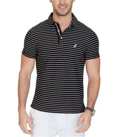 Nautica Mens Performance Rugby Polo Shirt - S