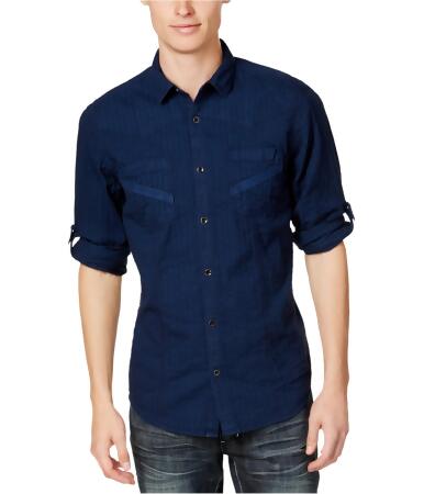 I-n-c Mens Dual Pocket Button Up Shirt - 3XL