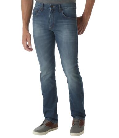 Wrangler Mens Faded Slim Fit Jeans - 36