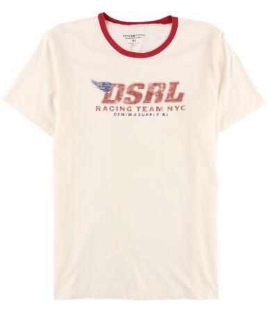 Ralph Lauren Mens Dsrl Racing Team Graphic T-Shirt - XL