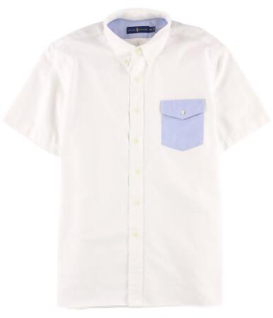 Ralph Lauren Mens Cotton Button Up Shirt - 2XL