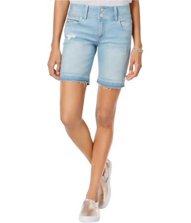 Tinseltown Womens Bermuda Casual Denim Shorts - 7