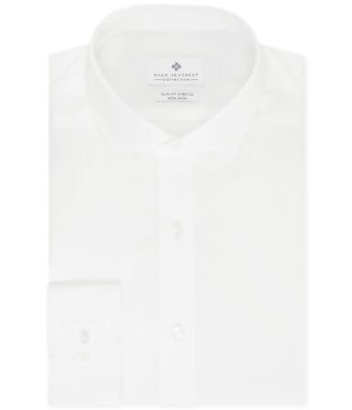 Ryan Seacrest Distinction Mens Non-Iron Button Up Dress Shirt - 15
