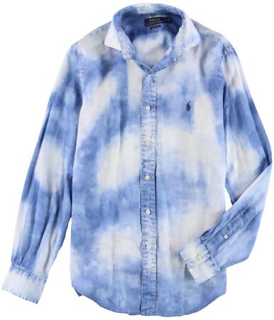 Ralph Lauren Mens Cloudy Day Button Up Shirt - S