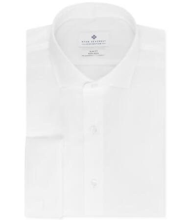 Ryan Seacrest Distinction Mens Non Iron Button Up Dress Shirt - 17 1/2
